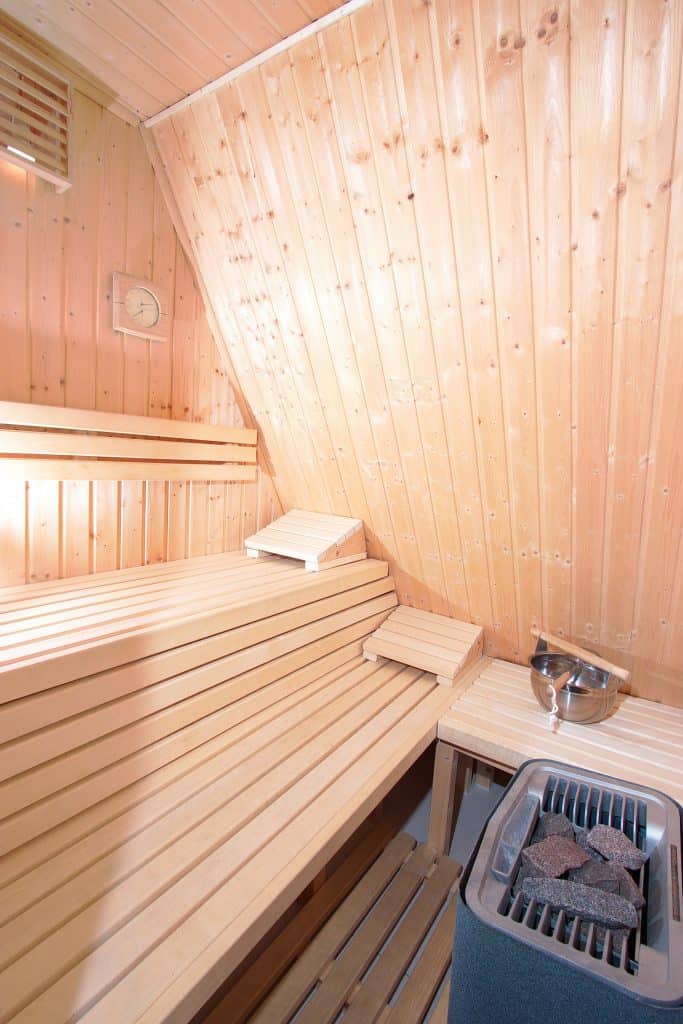 Sauna im Haus am See